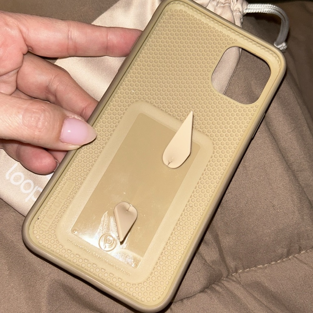 iPhone 11 Pro Max Loopy Case Beige Phone Case - Picture 2 of 4